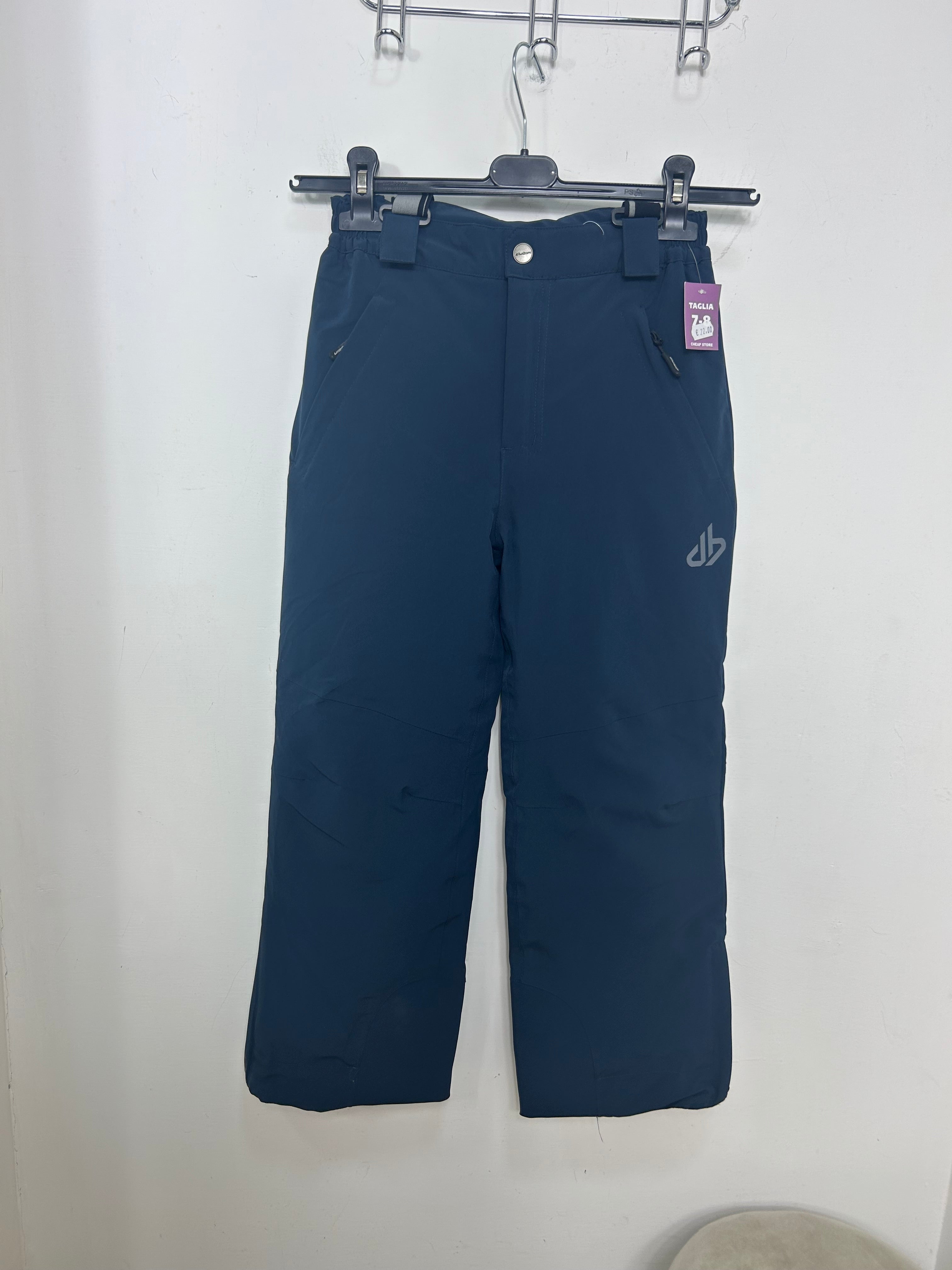 TAGLIA 7-8 ANNI - Pantalone con bretelle dubin